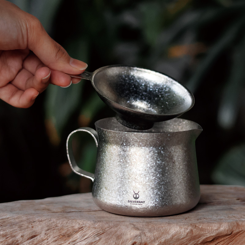 Coffee Equipment For Camping - Titanium Coffee Teapot Kettle Mug Cup