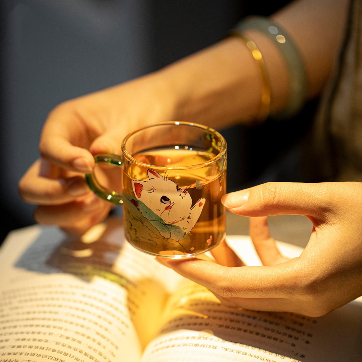 Japanese Style Lucky Cat Glass - Espresso Shot Glass ulasan dan harga