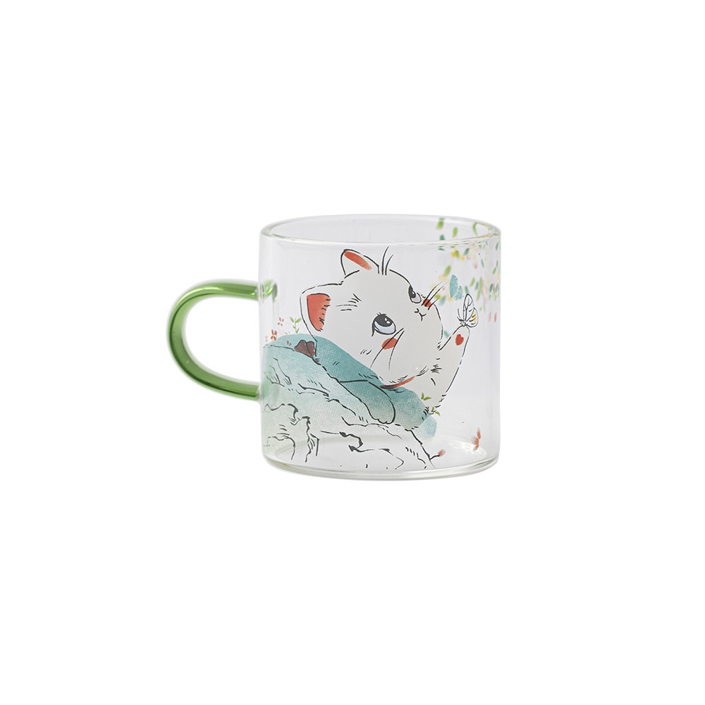 Japanese Style Lucky Cat Glass - Espresso Shot Glass ulasan dan harga