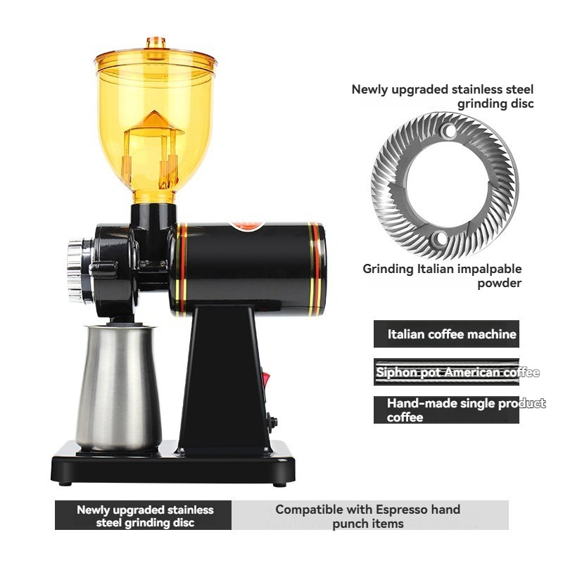 Upgraded Anti-clog Household C - Coffee Grinder Burr Flat ulasan dan harga