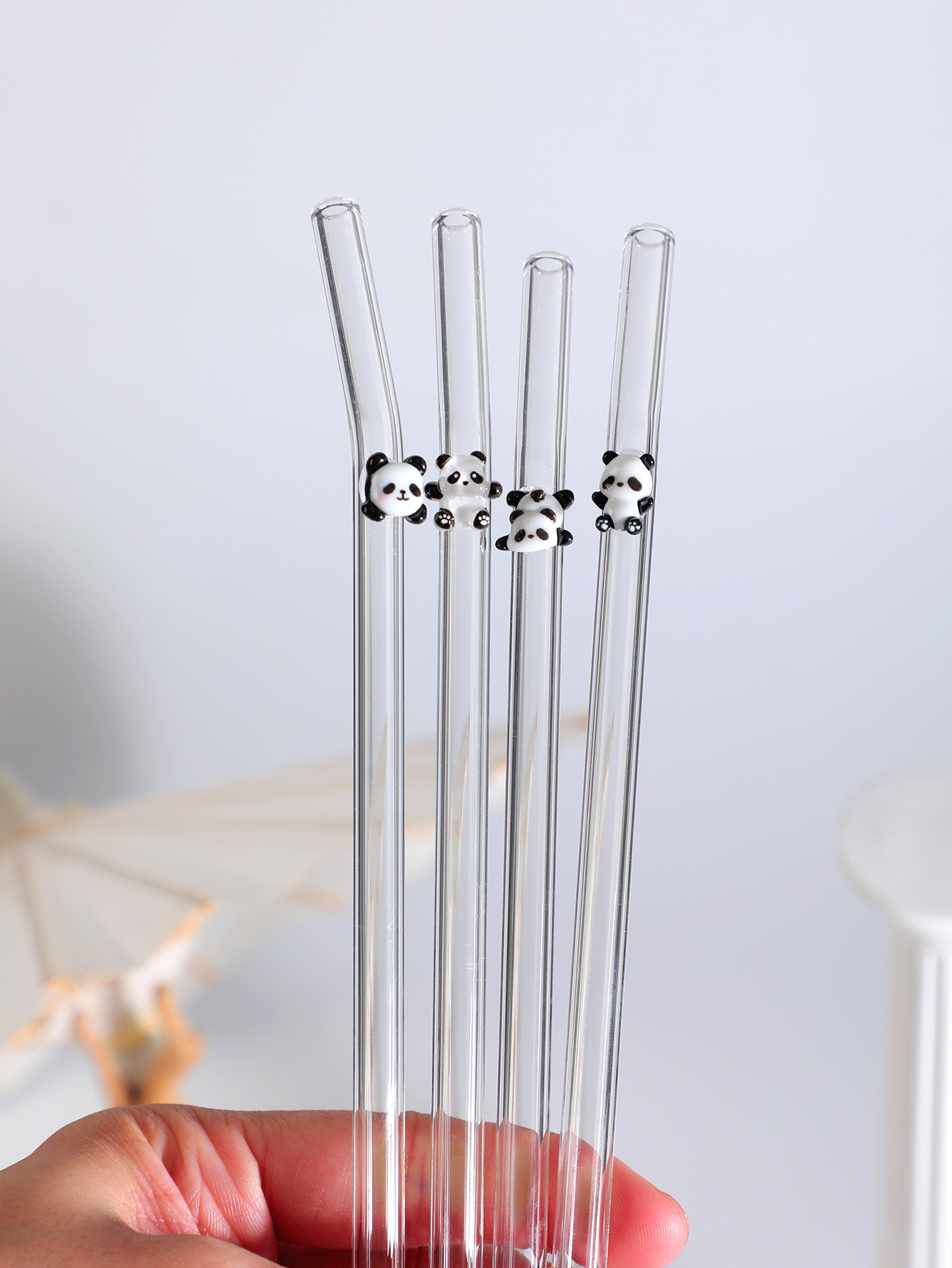 4/7PCS Panda Design Reusable B - Espresso Shot Glass ulasan dan harga