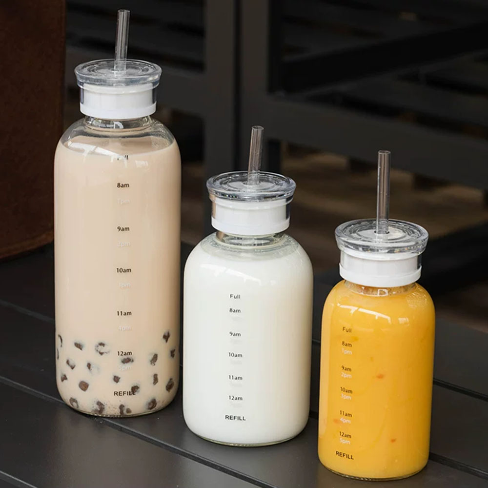 300/500/750ml Large Glass Wate - Coffee Equipment For Camping ulasan dan harga