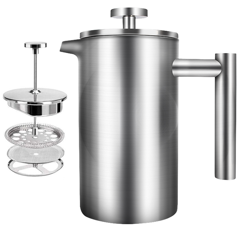Large Capacity French Press Co - Coffee Equipment For Camping ulasan dan harga