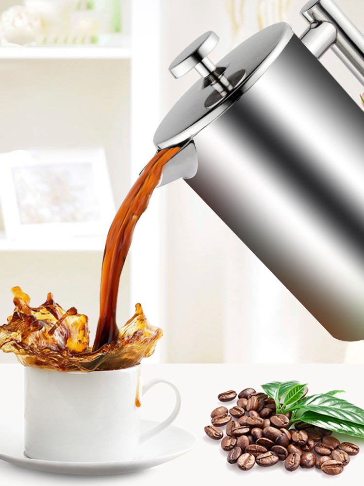 Large Capacity French Press Co - Coffee Equipment For Camping ulasan dan harga