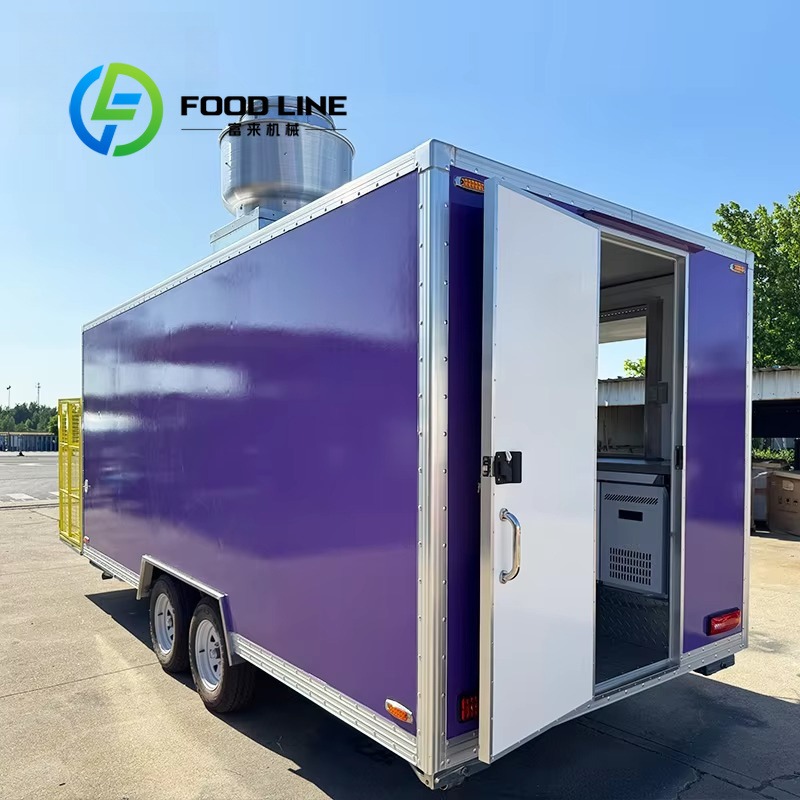 Custom Mobile Food Cart Traile - Coffee Van Equipment ulasan dan harga