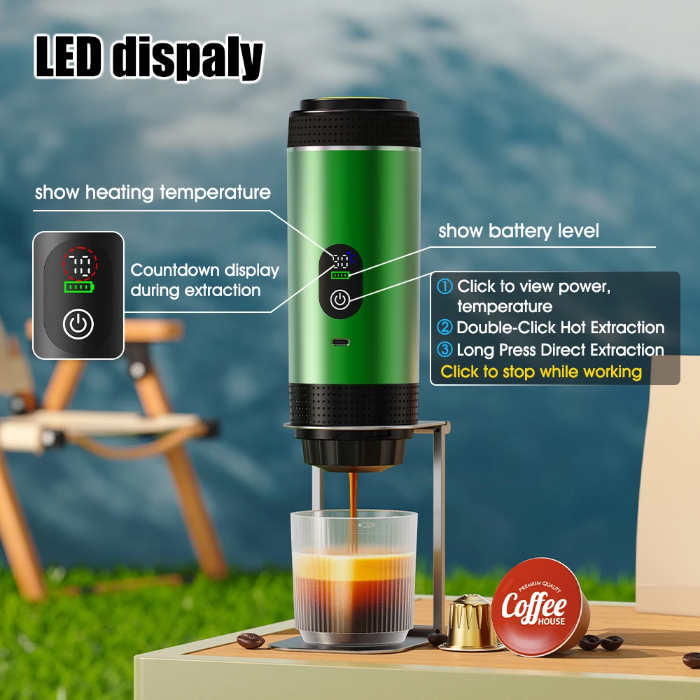 DENOKIN 3-in-1 Capsule Coffee  - Coffee Equipment For Camping ulasan dan harga
