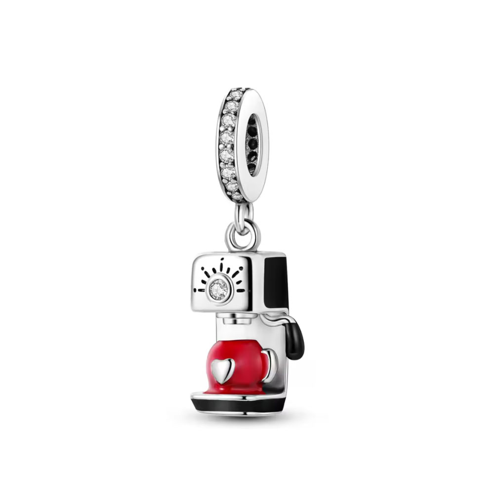 925 Silver drink series Charm  - Espresso Shot Glass ulasan dan harga