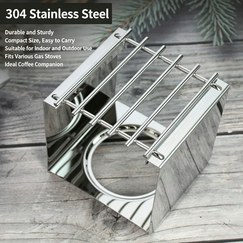 Stainless Steel Square Coffee  - Coffee Equipment For Camping ulasan dan harga