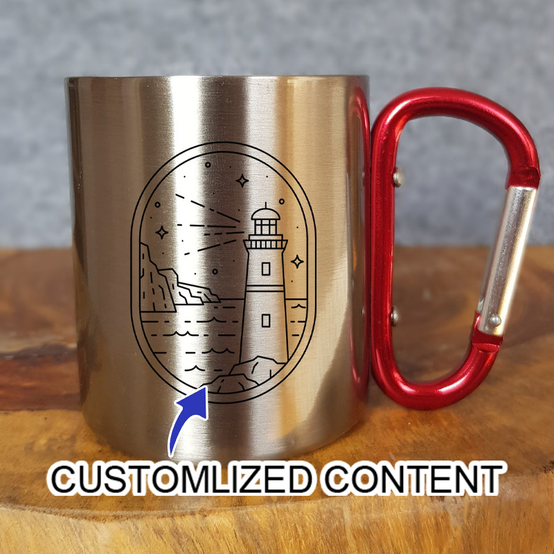 Stainless Steel Camping Mug wi - Coffee Equipment For Camping ulasan dan harga