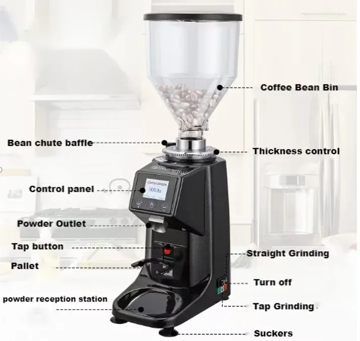 Commercial Automatic 60mm Flat - Coffee Grinder Burr Flat ulasan dan harga