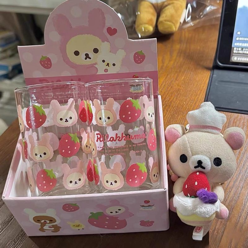 Rilakkuma Glass Cup Cute Carto - Espresso Shot Glass ulasan dan harga