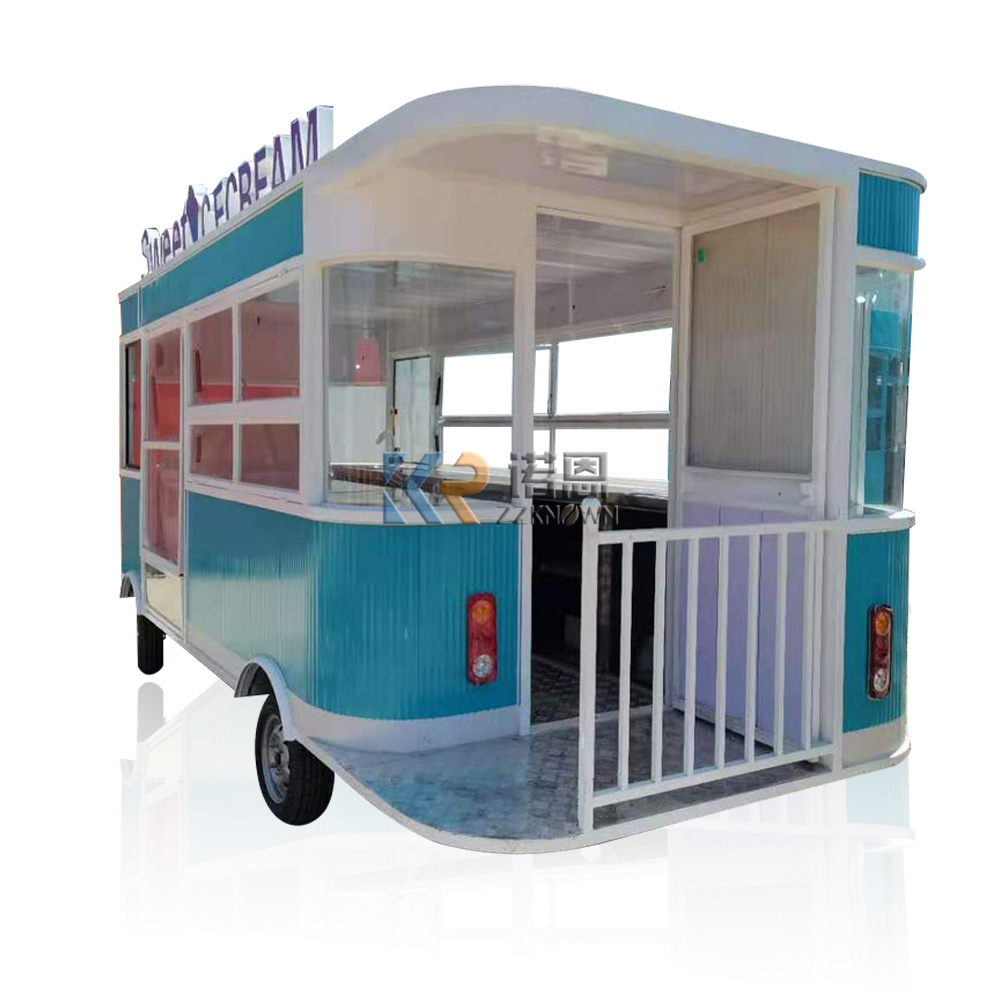 In Stock 5M Mobile Food Truck  - Coffee Van Equipment ulasan dan harga