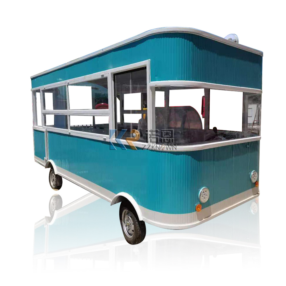 In Stock 5M Mobile Food Truck  - Coffee Van Equipment ulasan dan harga
